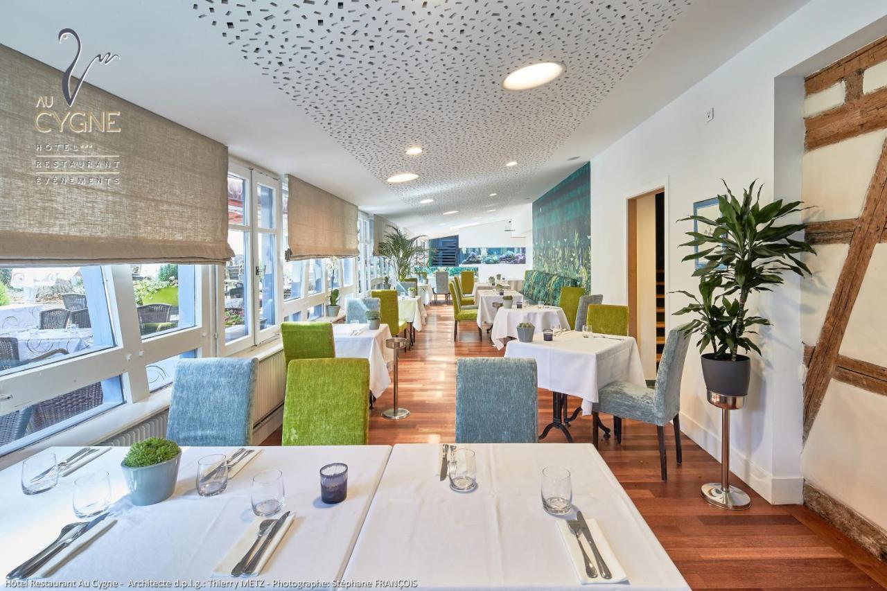 Hotel Restaurant Au Cygne Eschau Esterno foto