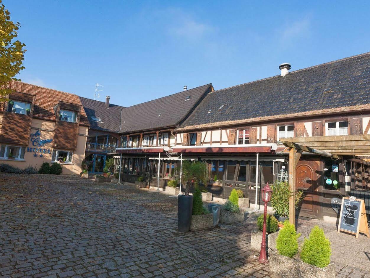 Hotel Restaurant Au Cygne Eschau Esterno foto